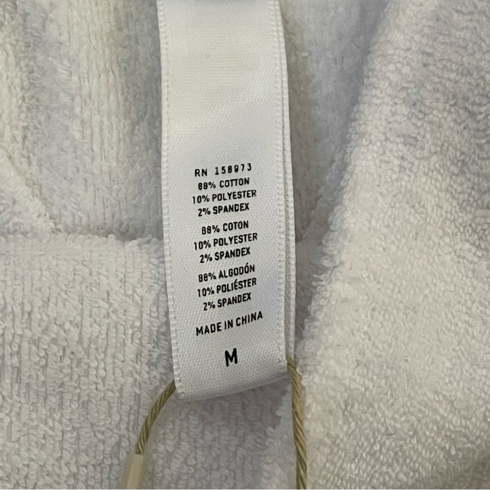 Skims Terry Cloth Thong in Marble size M - Picture 9 of 12